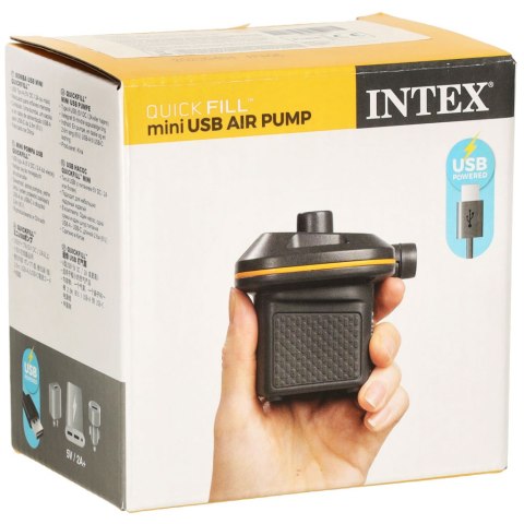 Pompka elektryczna do materaca basenu mini kompresor INTEX 66635 Pompka elektryczna do materaca basenu mini kompresor INTEX 66635