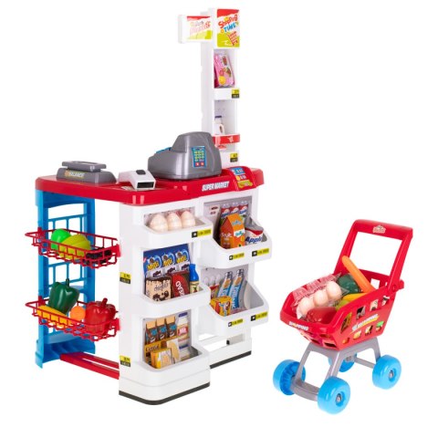 Sklep dla dzieci supermarket stragan wózek na zakupy akcesoria Sklep dla dzieci supermarket stragan wózek na zakupy akcesoria
