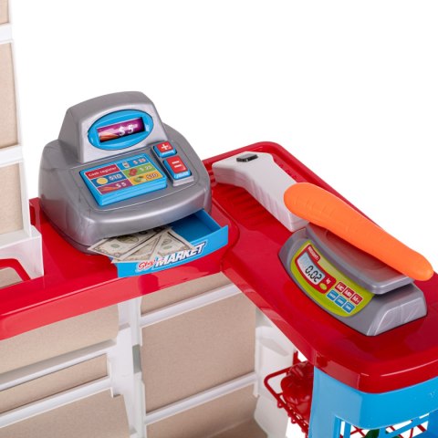 Sklep dla dzieci supermarket stragan wózek na zakupy akcesoria Sklep dla dzieci supermarket stragan wózek na zakupy akcesoria
