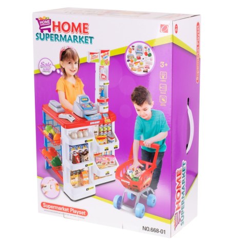 Sklep dla dzieci supermarket stragan wózek na zakupy akcesoria Sklep dla dzieci supermarket stragan wózek na zakupy akcesoria