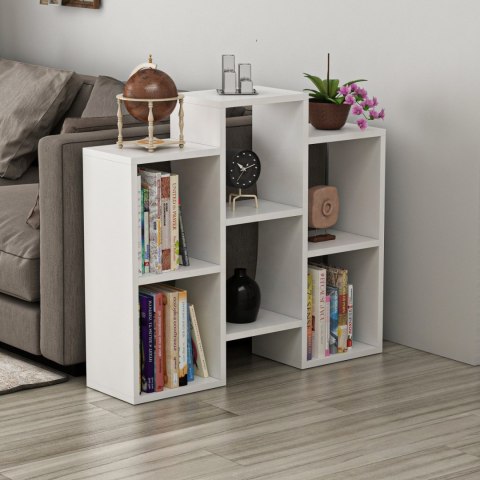 Nowoczesny stojący regał do salonu i sypialni ModernHome Nowoczesny stojący regał do salonu i sypialni ModernHome