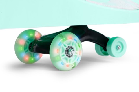 Jeździk grawitacyjny pojazd dla dzieci koła LED zielony ECOTOYS Jeździk grawitacyjny pojazd dla dzieci koła LED zielony ECOTOYS