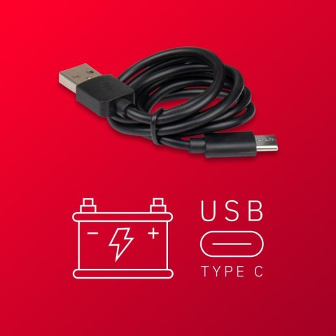 Elektryczny młynek do soli i pieprzu akumulatorowy USB zestaw 2 sztuki regulacja mielenia podświetlenie