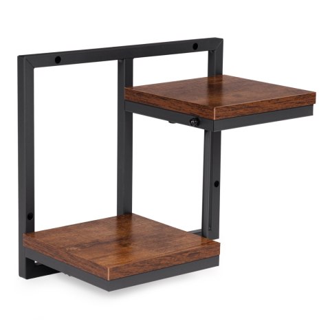 Kwietnik ścienny półka wisząca na kwiaty ozdoby 2 poziomy loft ModernHome