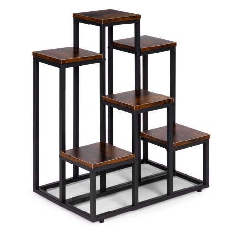 Kwietnik stojący stojak na kwiaty ozdoby 6 półek loft ModernHome