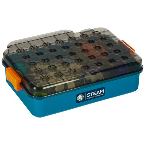 Mały elektryk elektronik zestaw edukacyjny 12 kart 58 elementów