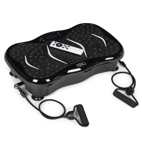 Platforma wibracyjna antycelulitowa masażer z ekspanderami + pilot ModernHome