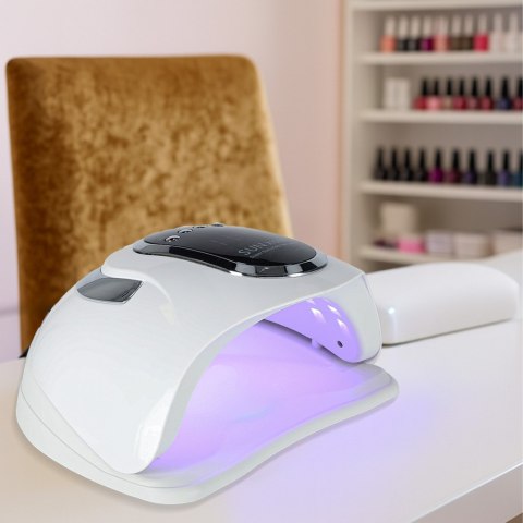 Lampa do paznokci Sun X10 UV 45 LED 280W manicure hybrydy żele