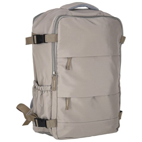 Plecak podróżny turystyczny bagaż szary 45x30 cm