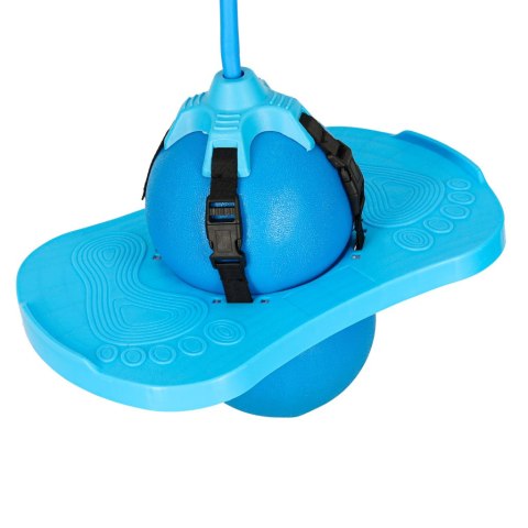 Skoczek dla dzieci pogo równowaga jumper niebieski