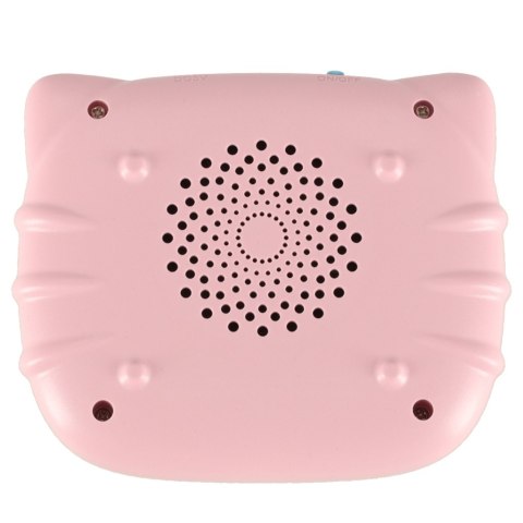 Nauka języka angielskiego czytnik kart do nauki słówek fiszki różowy