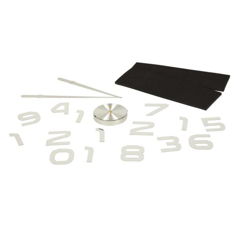 Zegar ścienny naklejany na ścianę 3D lustrzany DIY duży nowoczesny 80-120cm XL