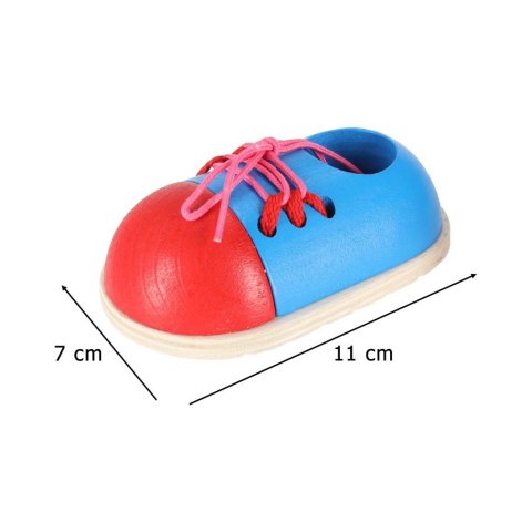 Zestaw edukacyjny do nauki wiązania sznurowadeł 2 szt.