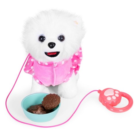 Interaktywny piesek na smyczy chodzi i merda ogonem melodyjki