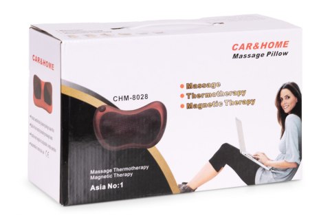 Poduszka masująca z funkcją grzania masażer do ciała 4 głowice 20W ModernHome