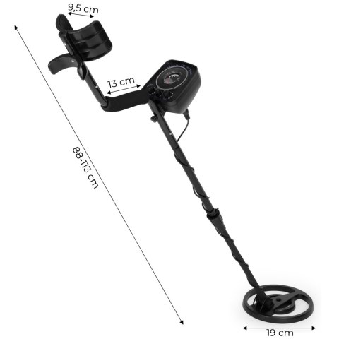 Wykrywacz metali detektor 2 tryby do poszukiwań złota srebra monet