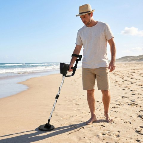 Wykrywacz metali detektor 2 tryby do poszukiwań złota srebra monet