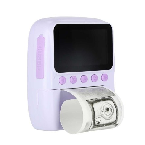 Aparat fotograficzny cyfrowy natychmiastowy 16x 128GB wkłady mazaki fioletowy