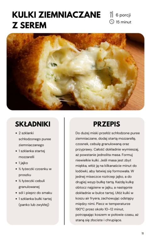 KSIĄŻKA "WASZE ULUBIONE PRZEPISY Z AIR FRYER - 50 PRZEPISÓW"