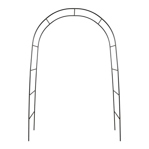 Pergola ogrodowa LUARO łuk uchwyt na róże kwiaty bluszcz pnącza metalowa 240 x 140 cm