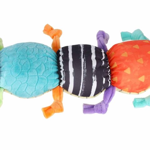 Zabawka interaktywna gąsienica pluszowa muzyczna