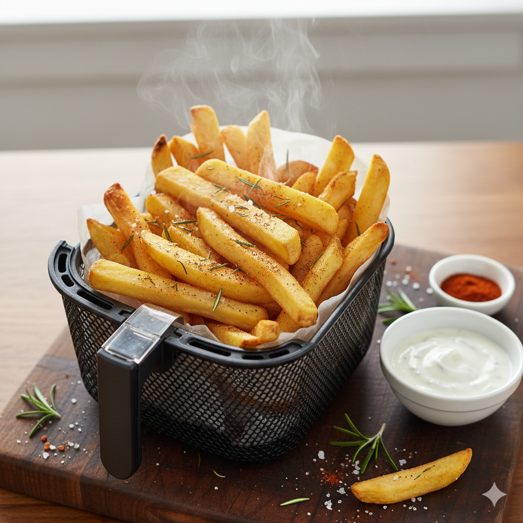 Przepis na idealne domowe frytki z air fryer